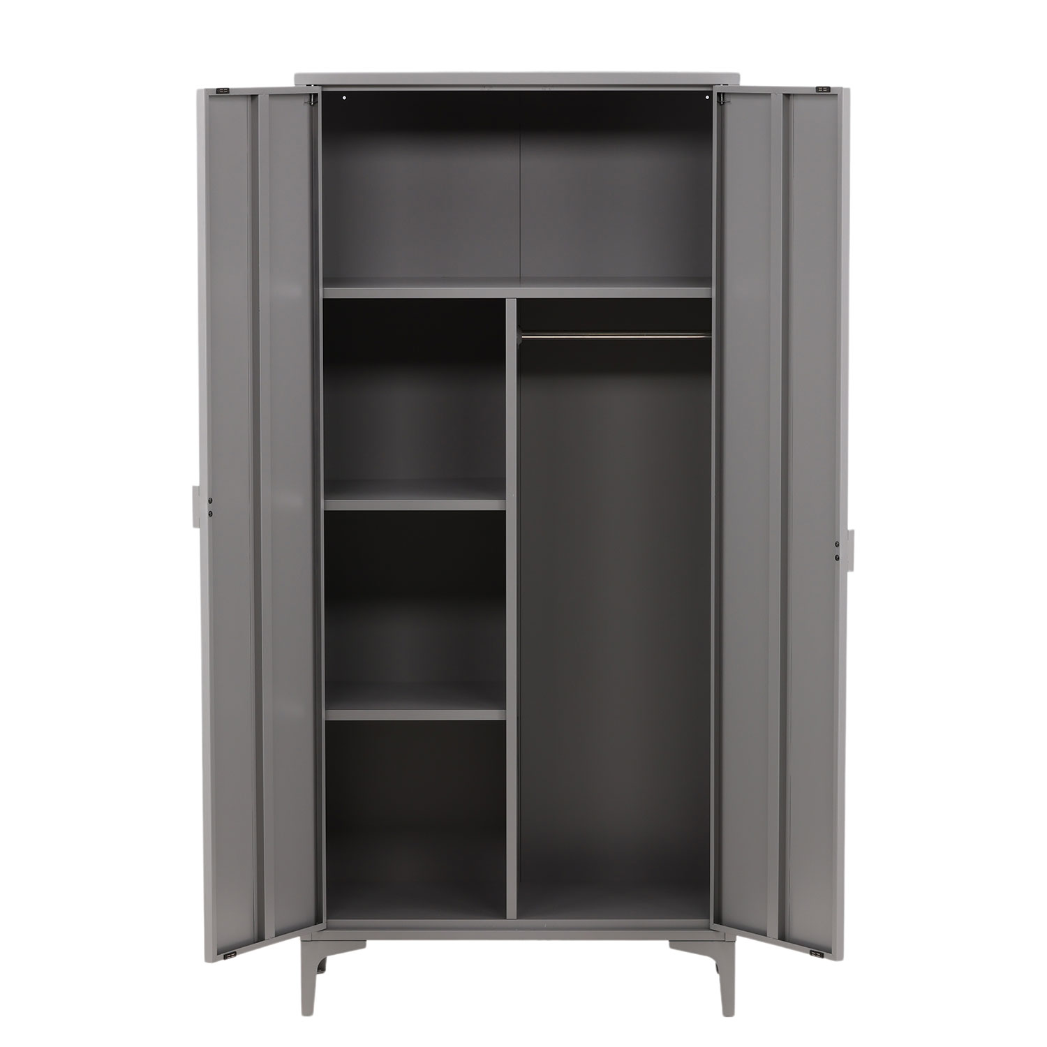 Piring Wardrobe - Light Grey Ljusgrå