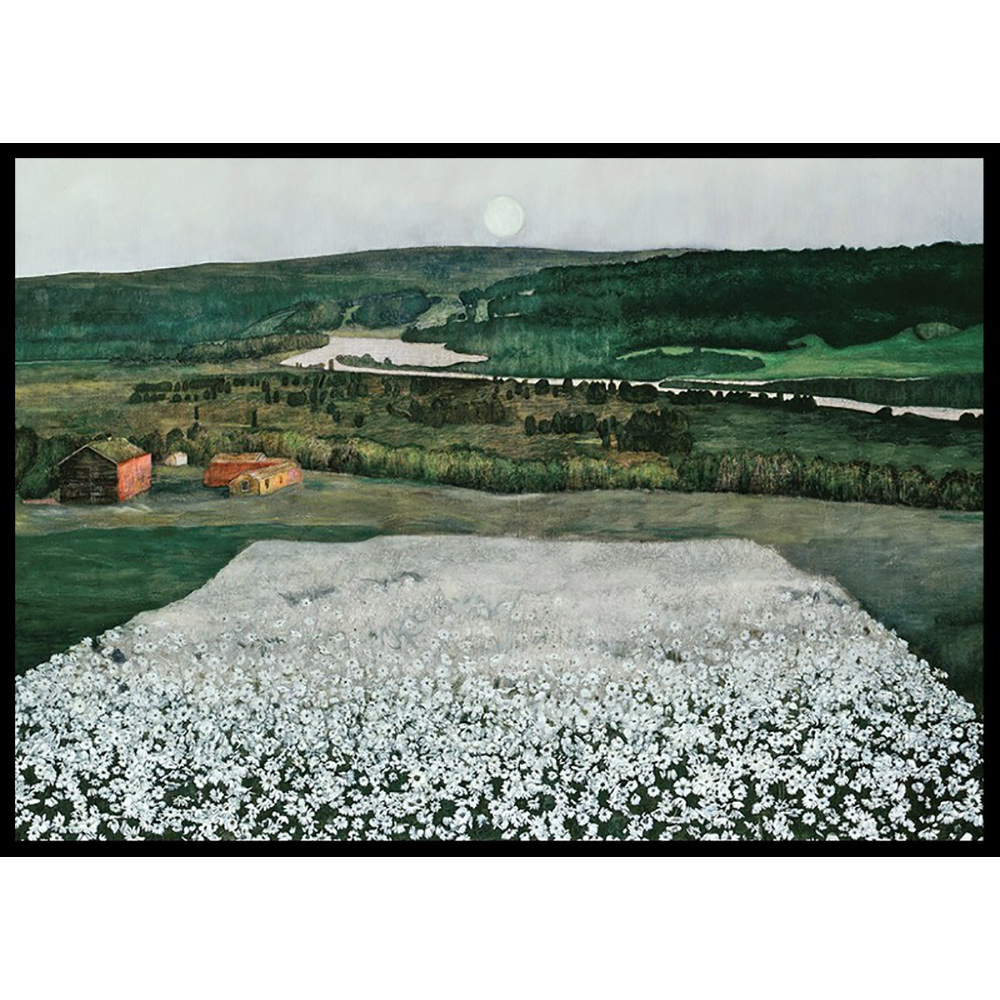 Poster Gallerix Flower Meadow in the North By Harald Sohlberg