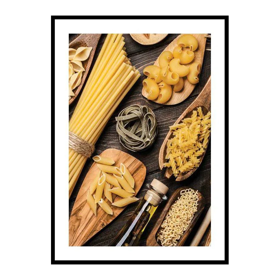 Various Pasta 50x70 cm