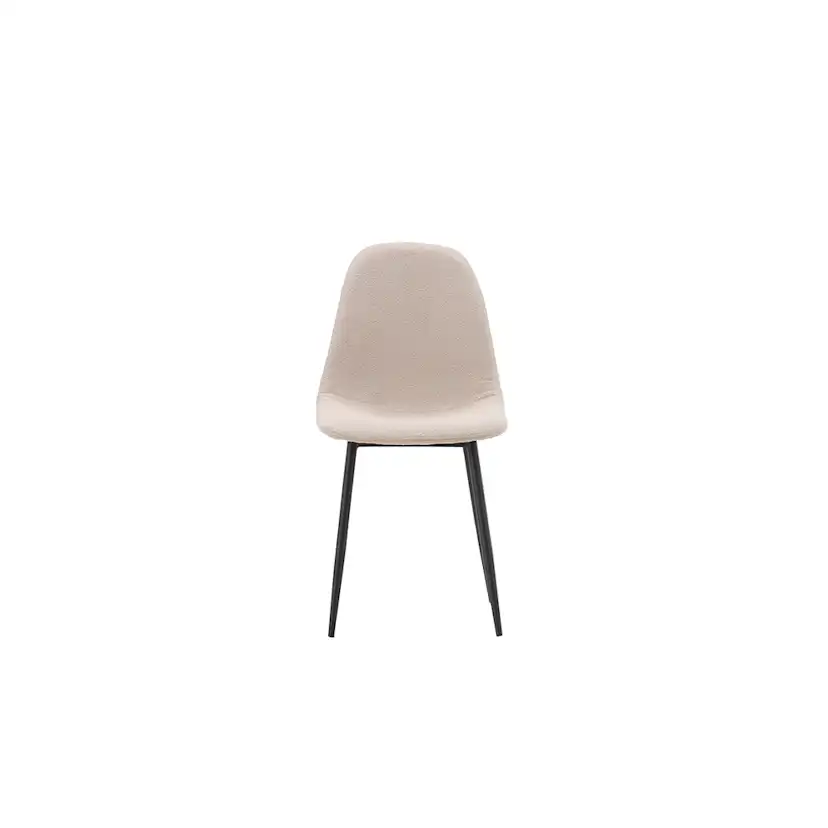 Matstol Venture Home Polar Boucle Beige Stol i Stål 2 st