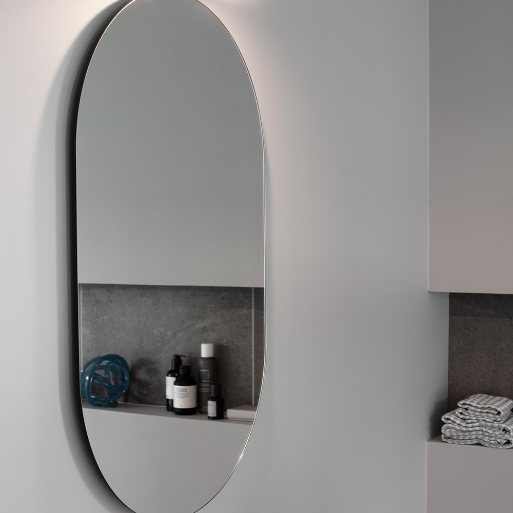 Spegel Vedum Grann Oval 500
