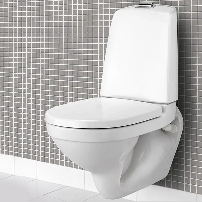 Vägghängd Toalettstol Gustavsberg Nautic 1522 Hygienic Flush