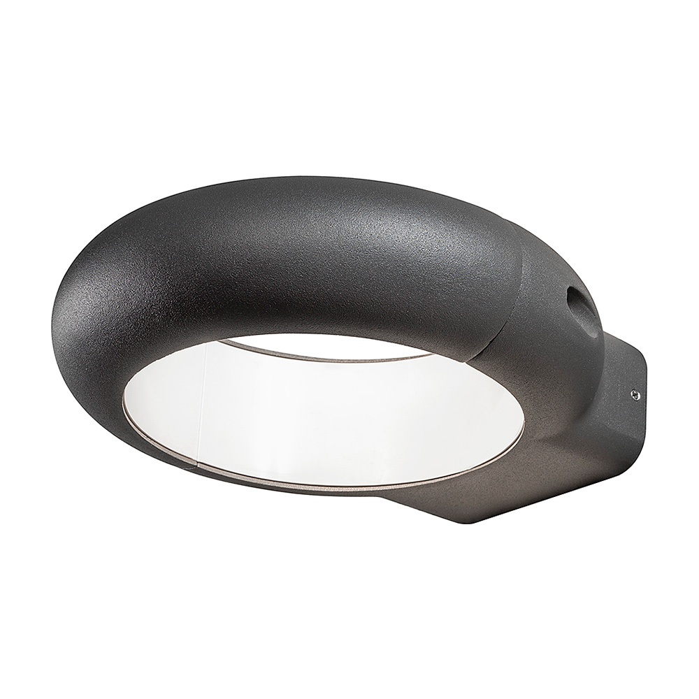 Vägglykta Gnosjö Konstsmide Rovigo 5W High Power LED Mörkgrå