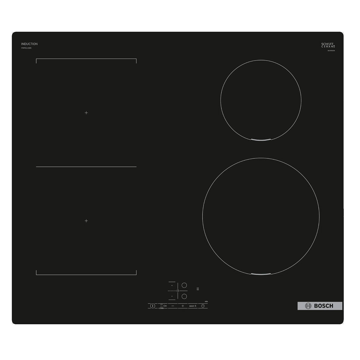 Induktionshäll Bosch Serie 4 PWP611BB5E