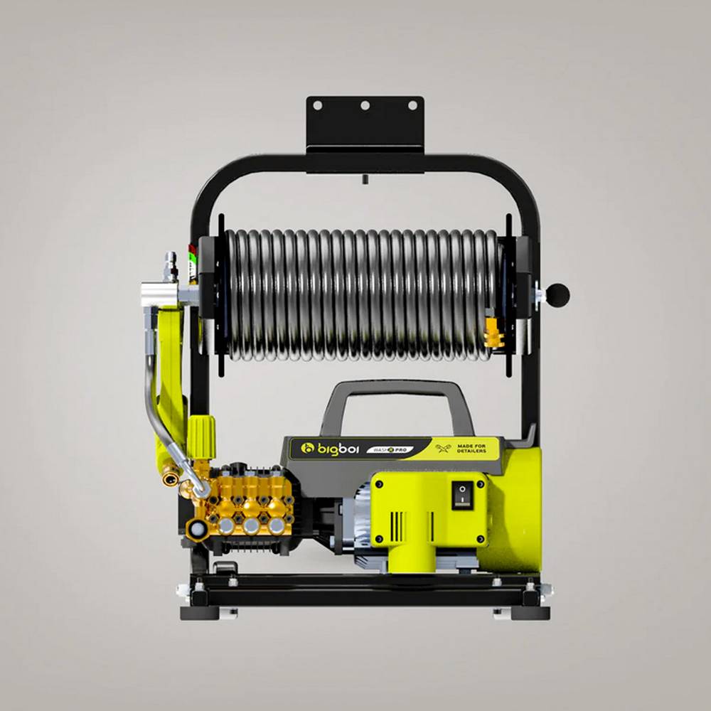 Väggfäste Bigboi Washr Prohjulbas & Slangrulle