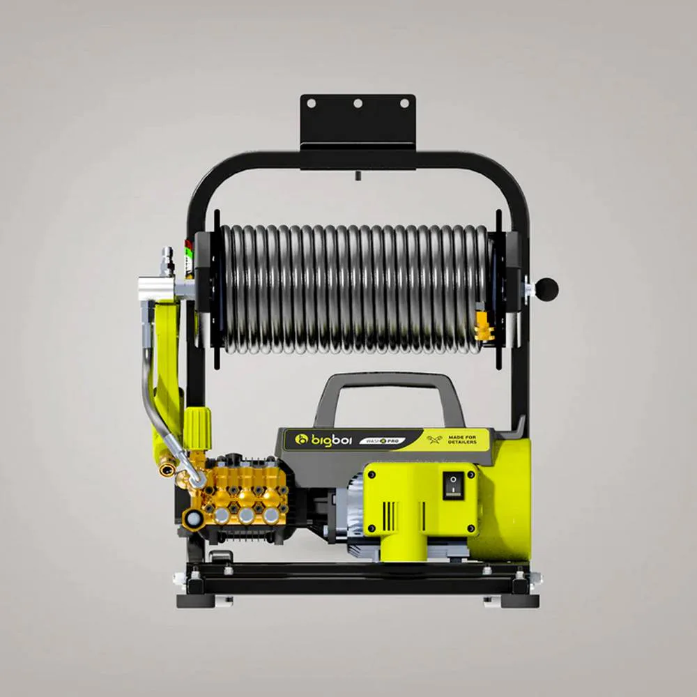 Väggfäste Bigboi Washr Prohjulbas & Slangrulle