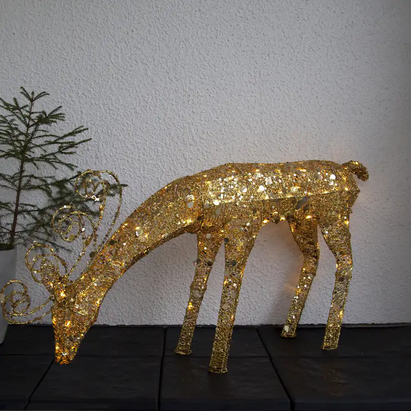 Utomhusdekoration Star Trading Sequini 55 cm