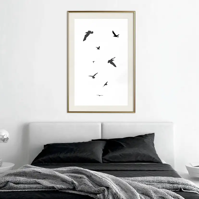 Poster Artgeist Affisch Evening Flight