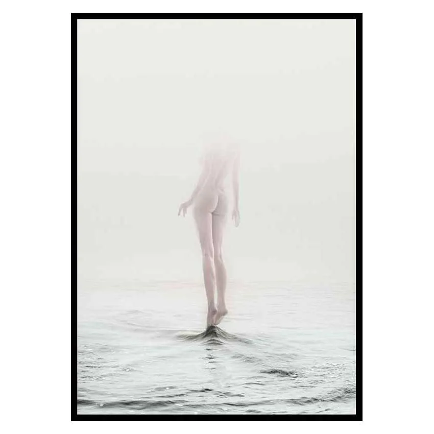 Poster Gallerix Naked On Water