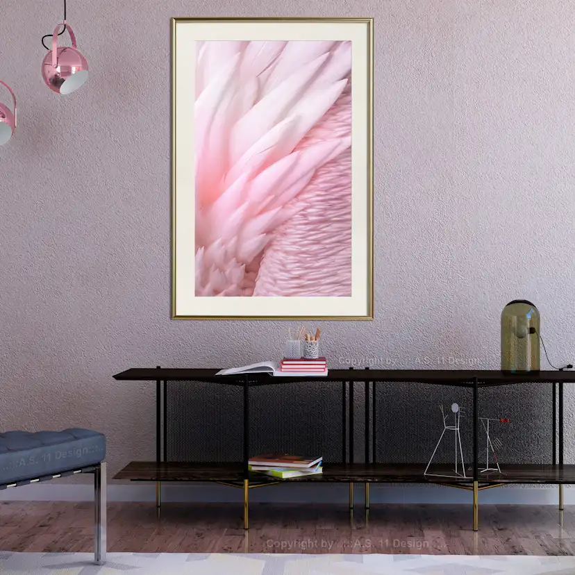 Poster Artgeist Affisch Feathers