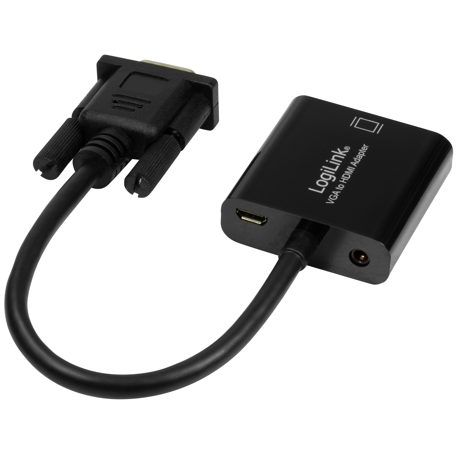 VGA + USB-ljud - HDMI
