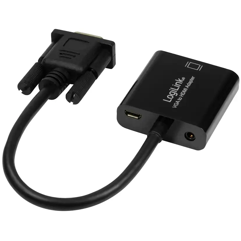 VGA + USB-ljud - HDMI