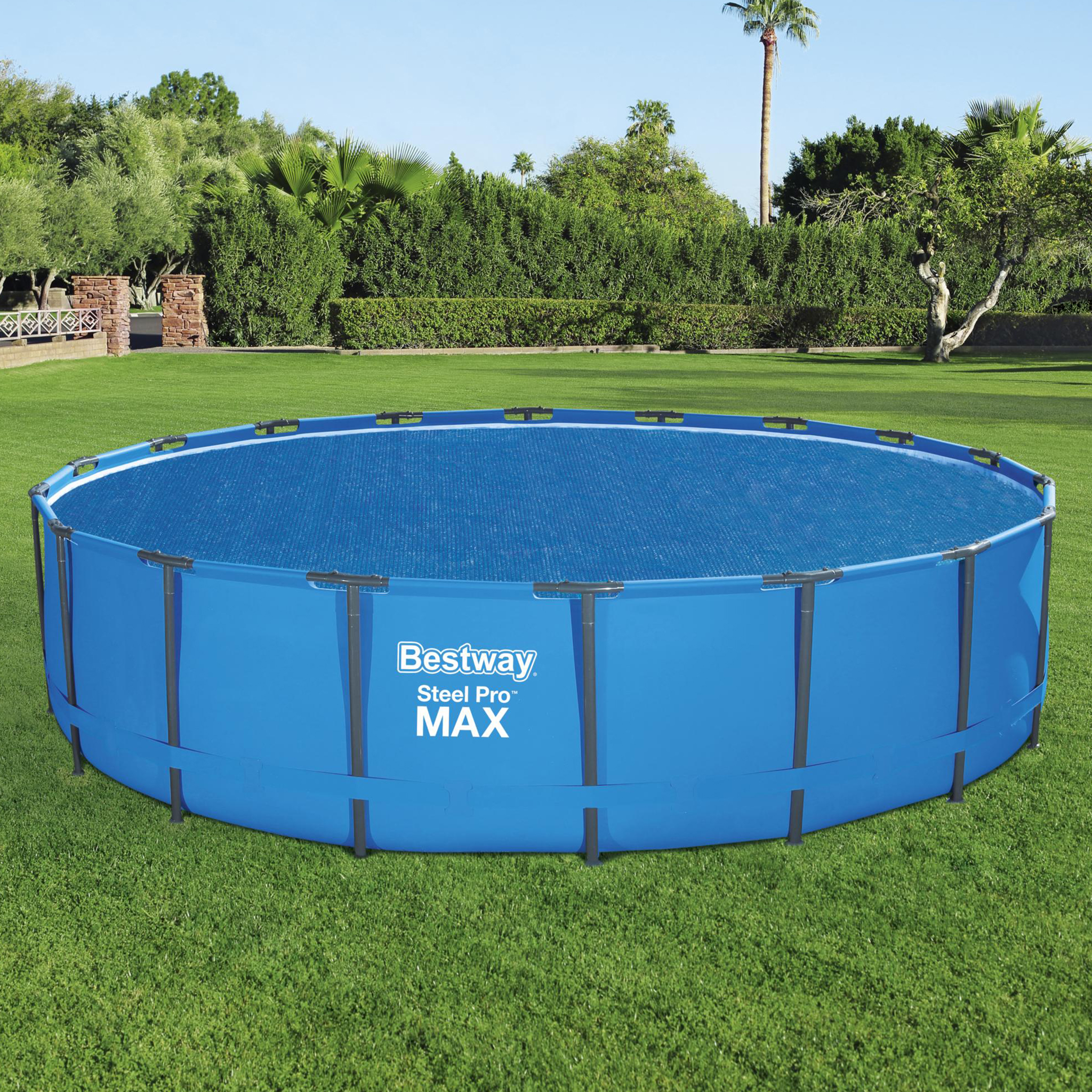 Solskydd Bestway Flowclear Till Ovanmarkpool 5,49 m