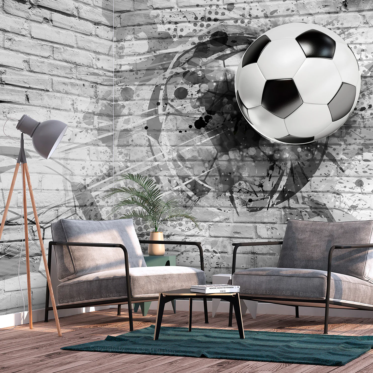 Fototapet Arkiio Dynamic Football