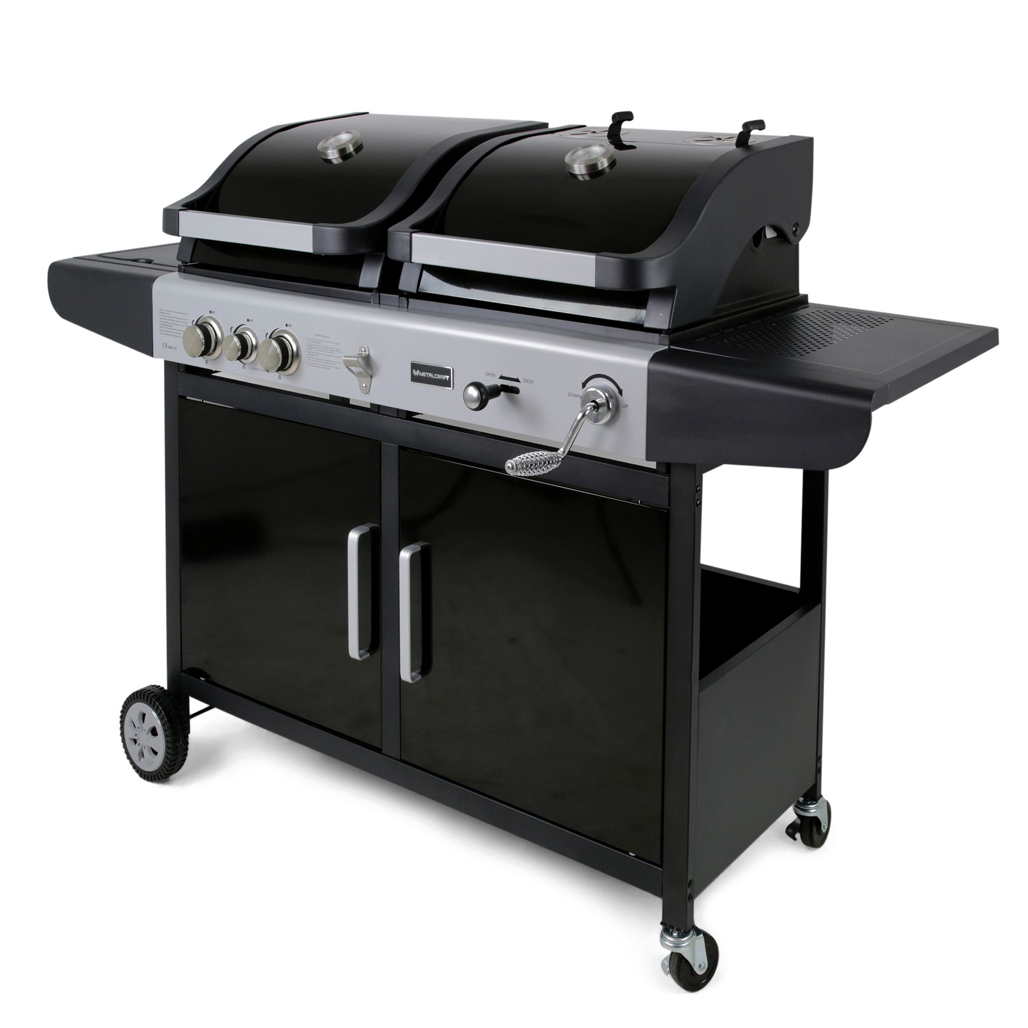 Gasol/Kolgrill Metalcraft Kombinationsgrill Savannah