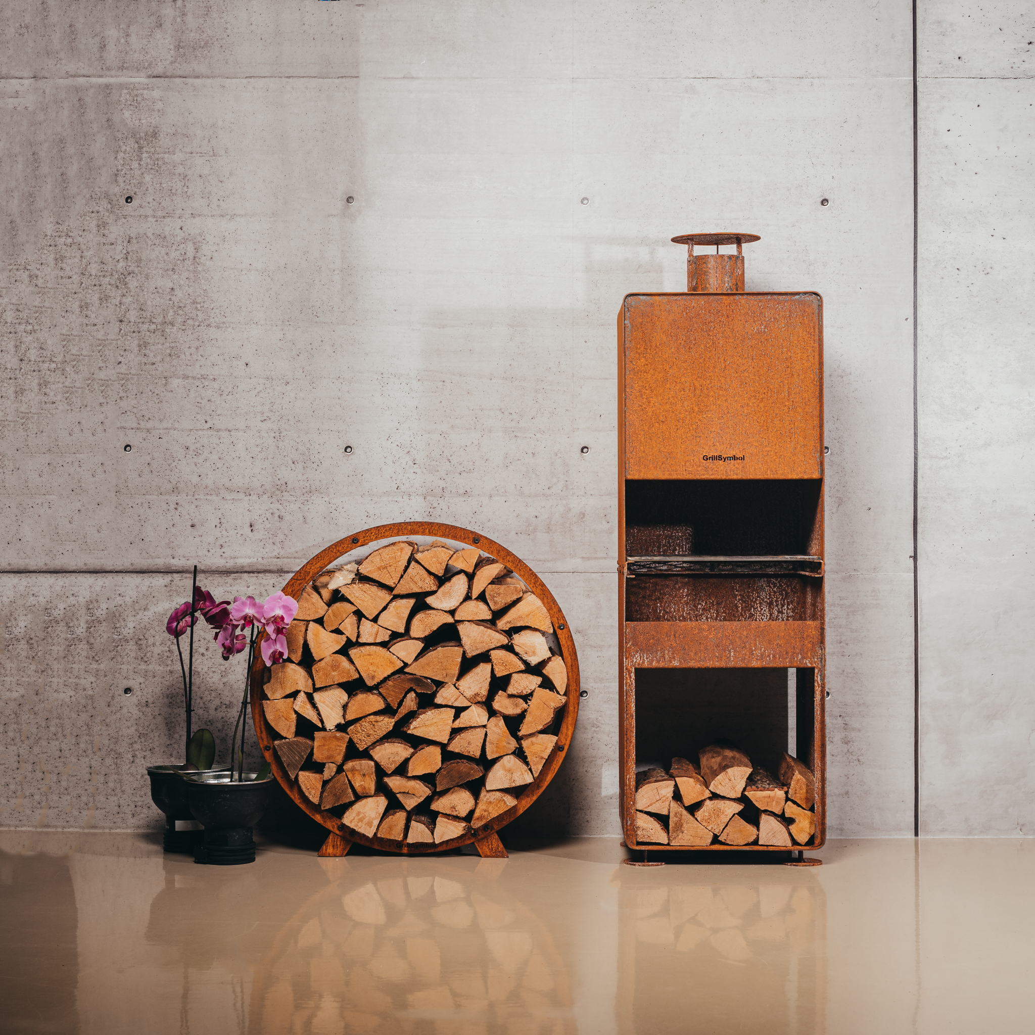 Eldstad GrillSymbol Enzo