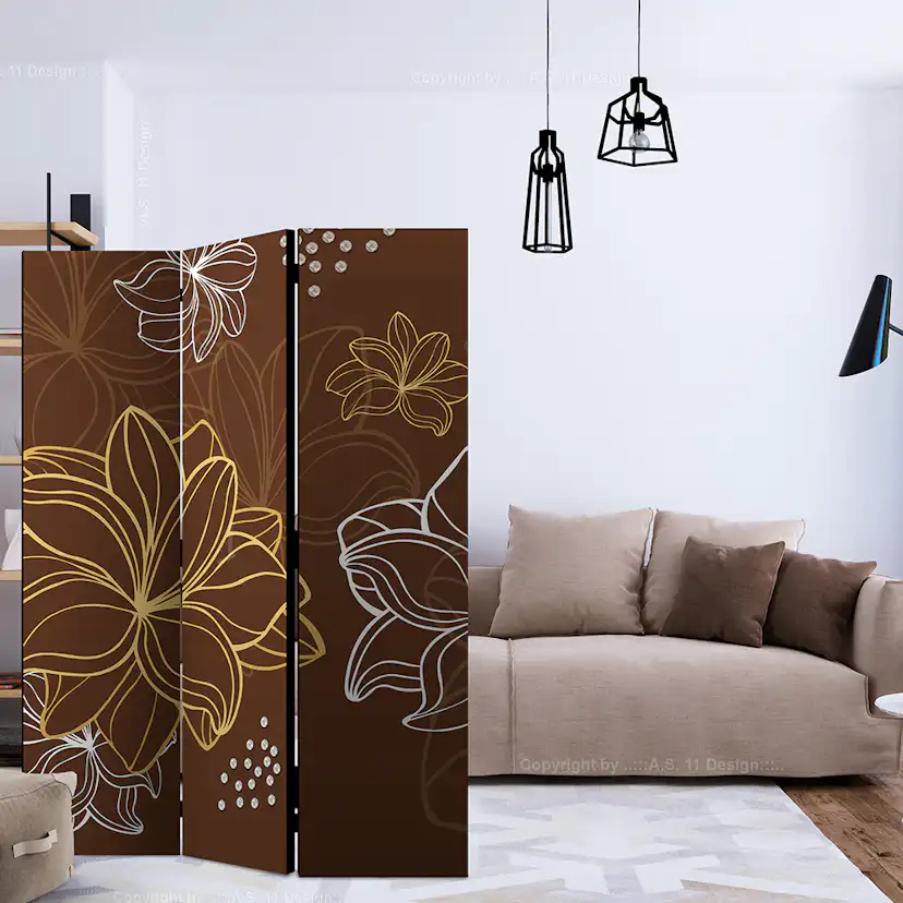 Rumsavdelare Arkiio Autumnal Flora 135x172 cm