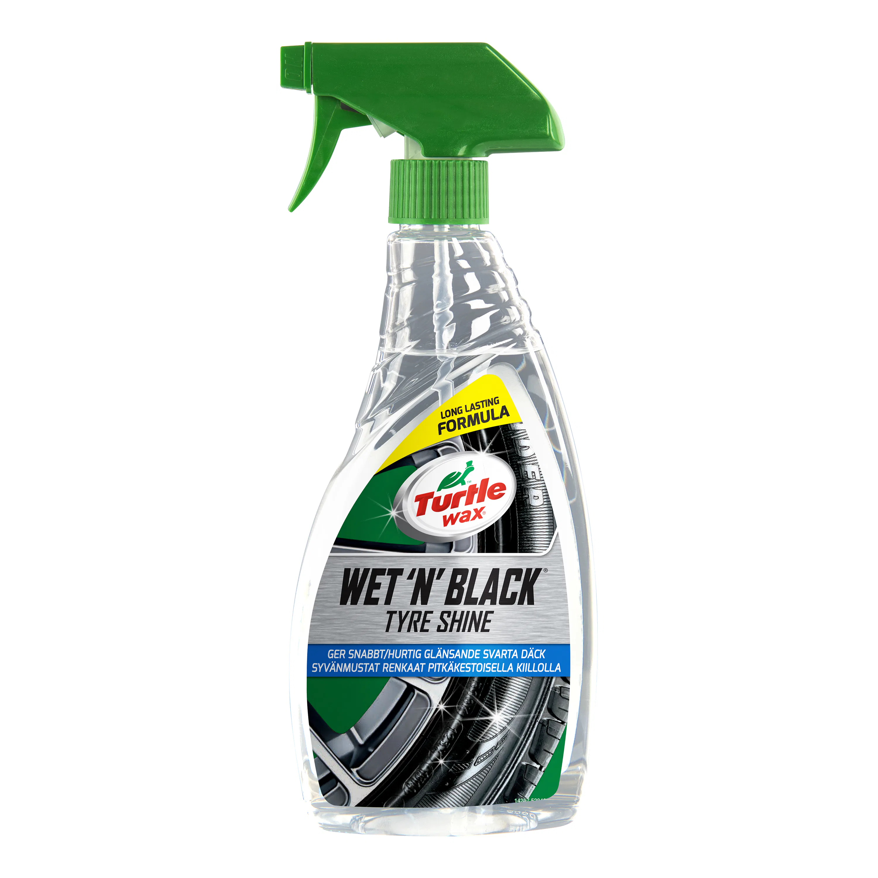 Däckglans Turtle Wax Wet 'N’ Black Tyre Shine 500ml