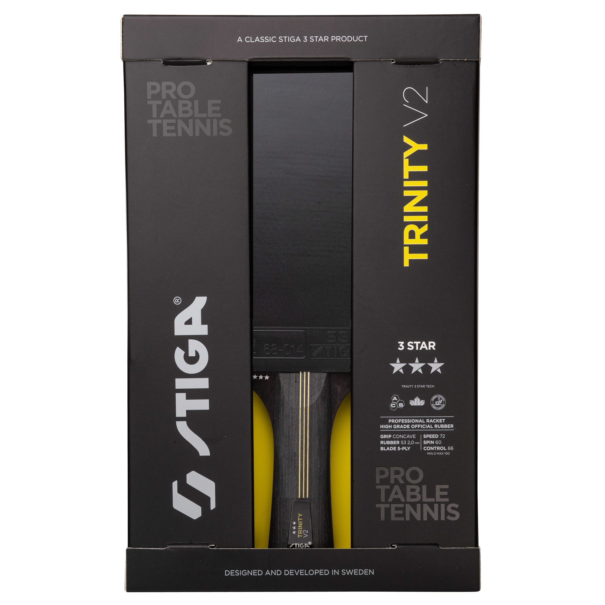 Pingisracket STIGA Sports Trinity 3-Star V2