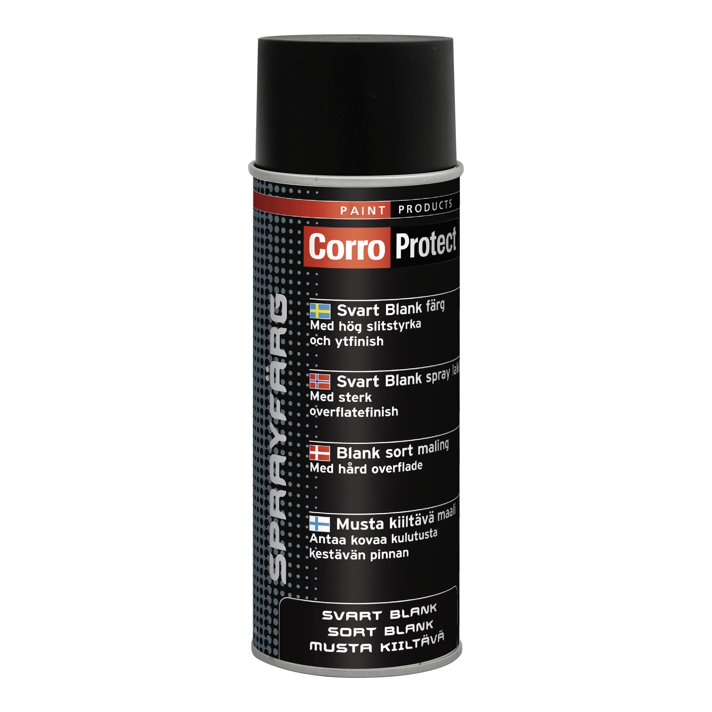 Täckfärg CorroProtect Färg Blank Svart