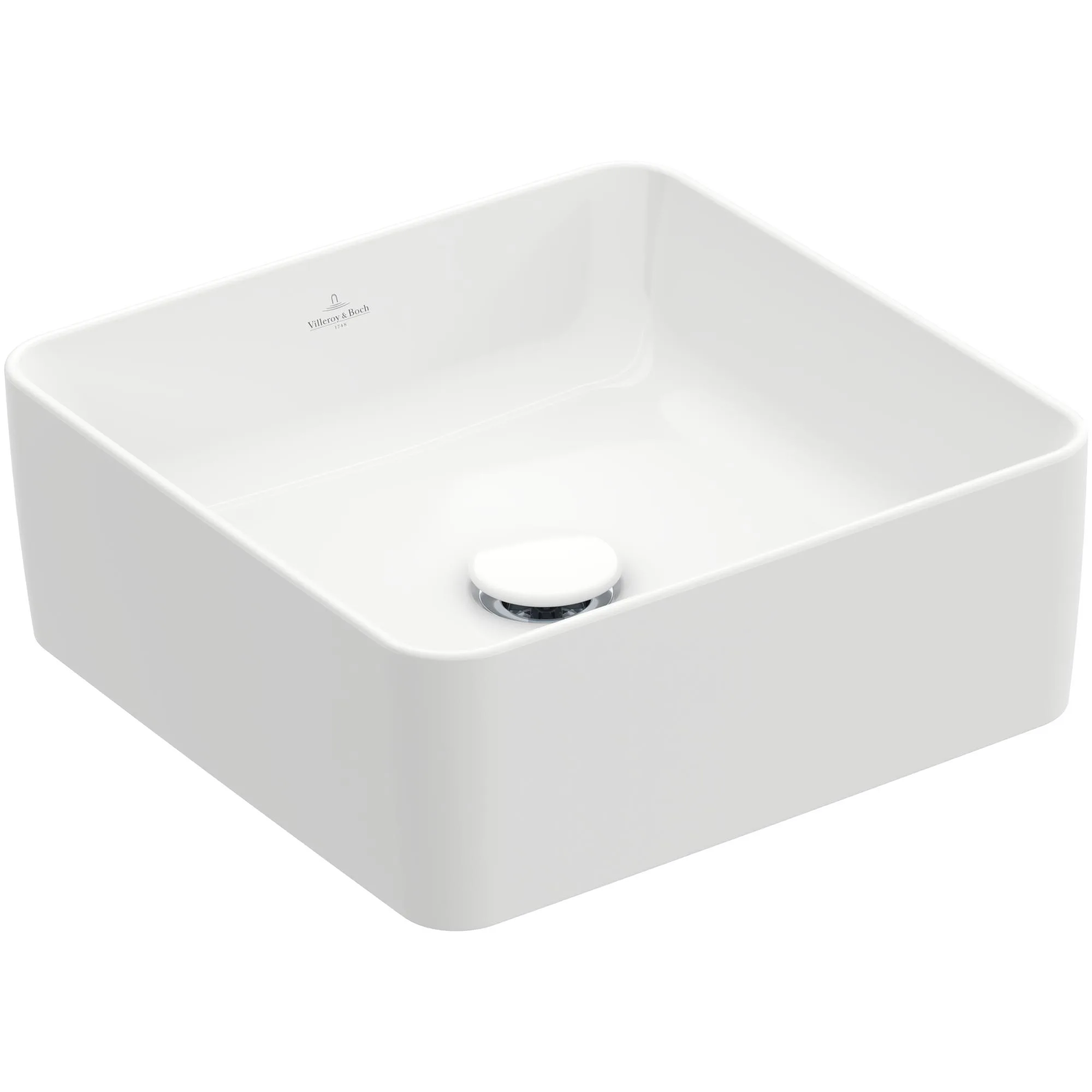 Fristående Tvättställ Villeroy & Boch Collaro Rektangulärt