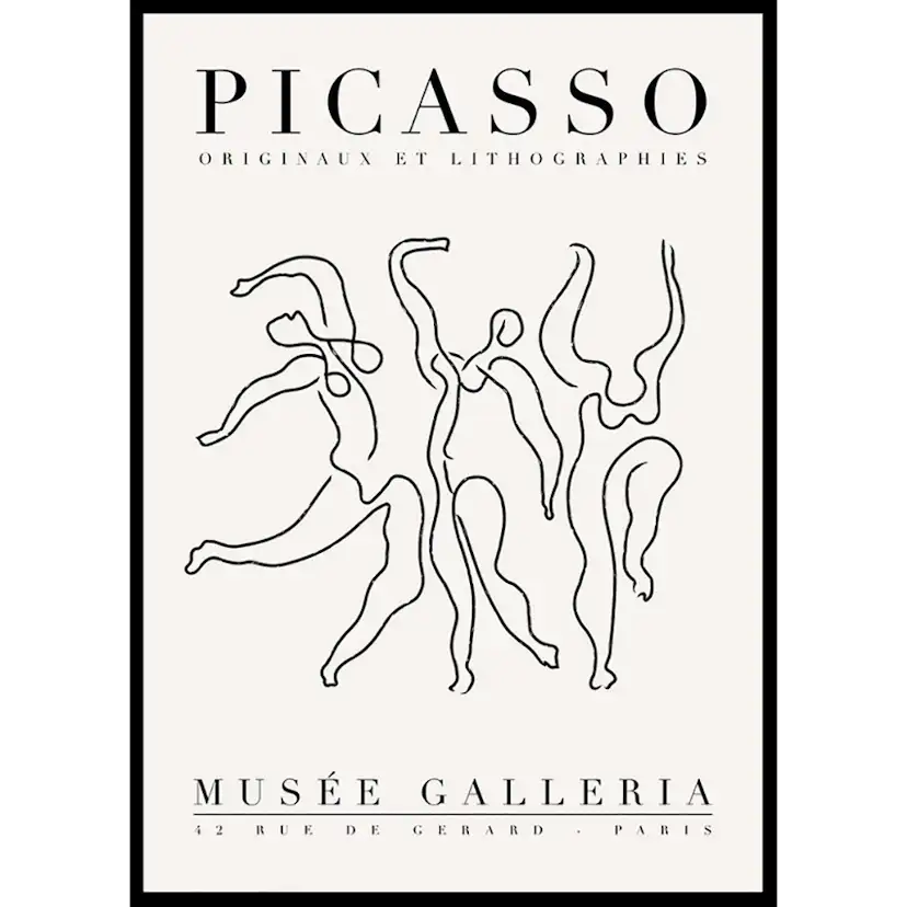 Poster Gallerix Picssso Lithographie No7