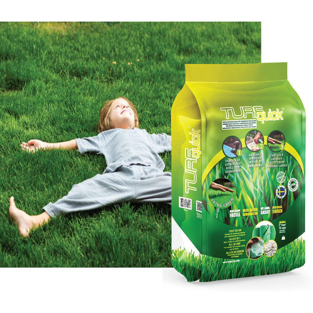 Gräsmatta Turfquick Extra Grön