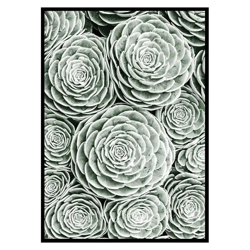 Poster Gallerix Bright Green Botanical No3