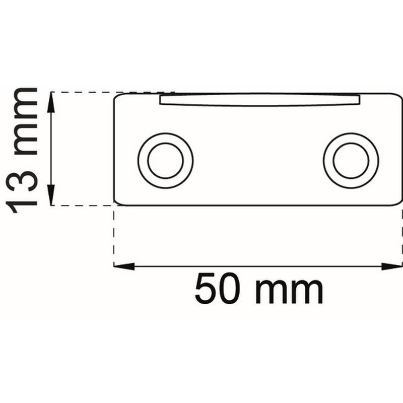 Styrklack Habo SF-20/30 för Skjutdörrsbeslag SF-20 och SF-30