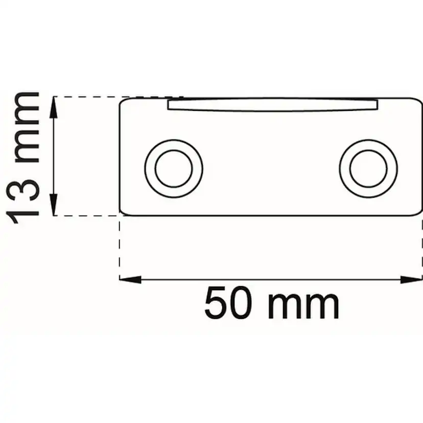 Styrklack Habo SF-20/30 för Skjutdörrsbeslag SF-20 och SF-30