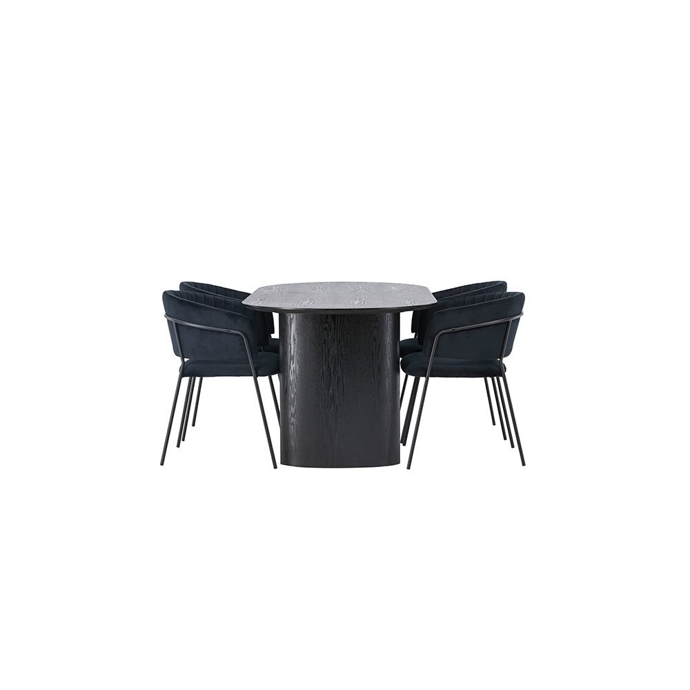 Matgrupp Venture Home Isolde med 4 st Selma stolar