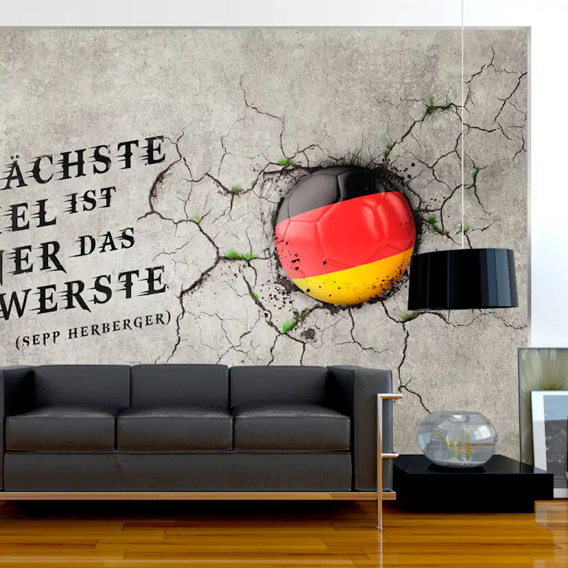 Fototapet Arkiio Das Nächste Spiel Ist Immer Das Schwerste Sepp Herberger
