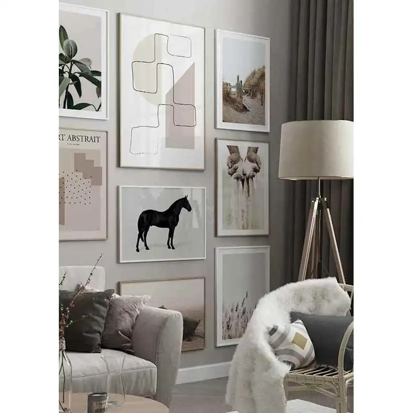 Poster Gallerix Art des Lignes No3