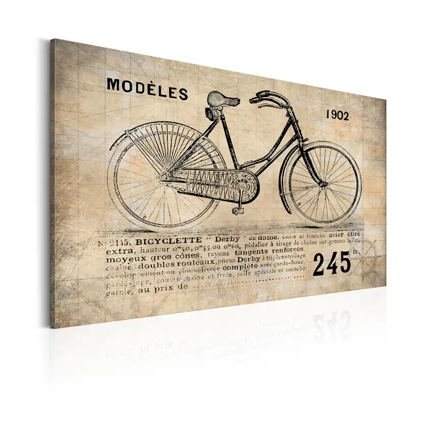 Tavla Arkiio N° 1245 Bicyclette