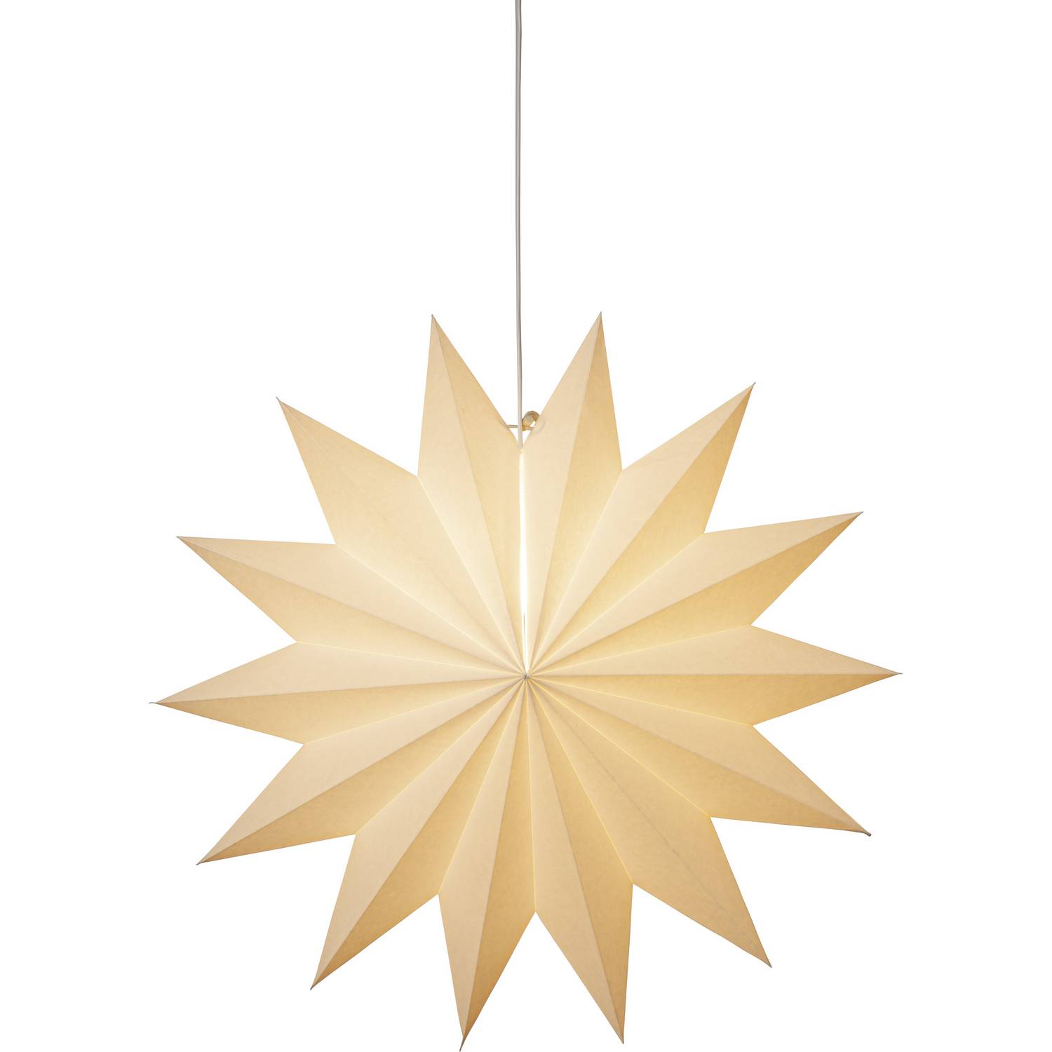 Adventsstjärna Star Trading Plain Papperstjärna 60 cm