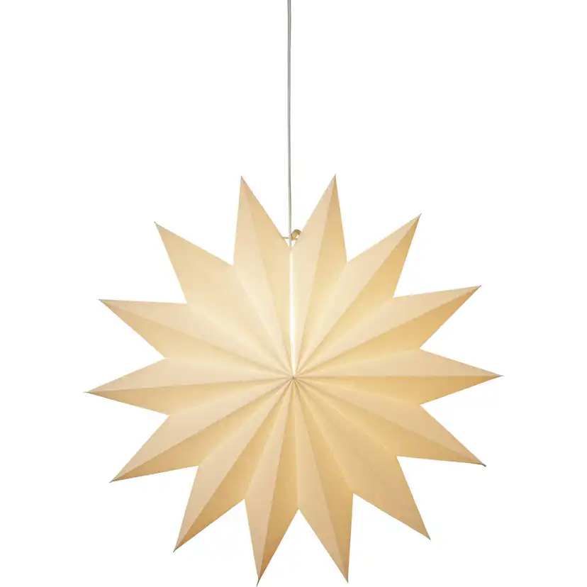 Adventsstjärna Star Trading Plain Papperstjärna 60 cm