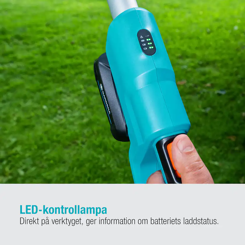 Teleskopisk Stångsåg Gardena TCS 20/18V P4A Komplett (2,5Ah batteri + standardladdare)