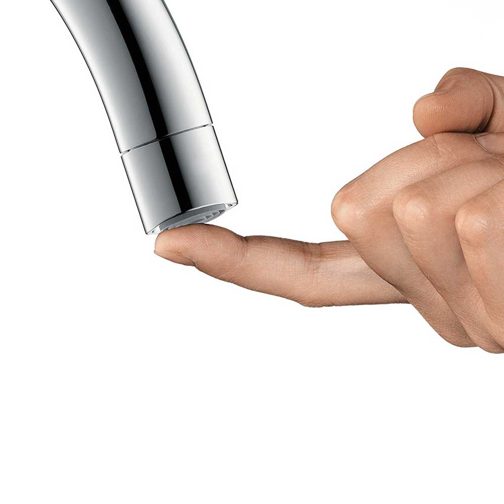 Tvättställsblandare Hansgrohe Talis S 140 med Lyftventil Ja, Lyftventil