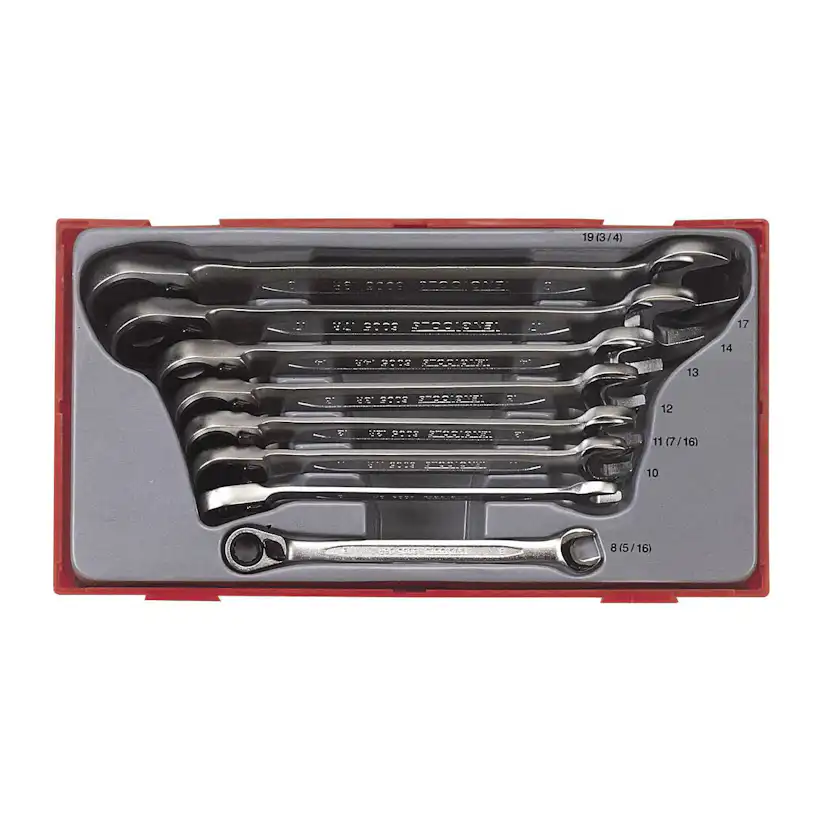 U-ringspärrnyckelsats 8 delar Teng Tools TT6508RAF