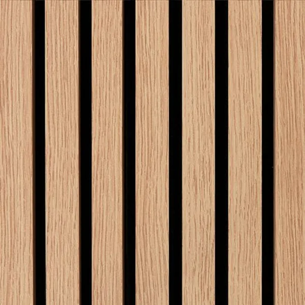 UNIKA 35 Akustikpanel 2,44m - Light oak Utförande: Ljus Ek, Längd: 2440 mm, Bredd: 605 mm