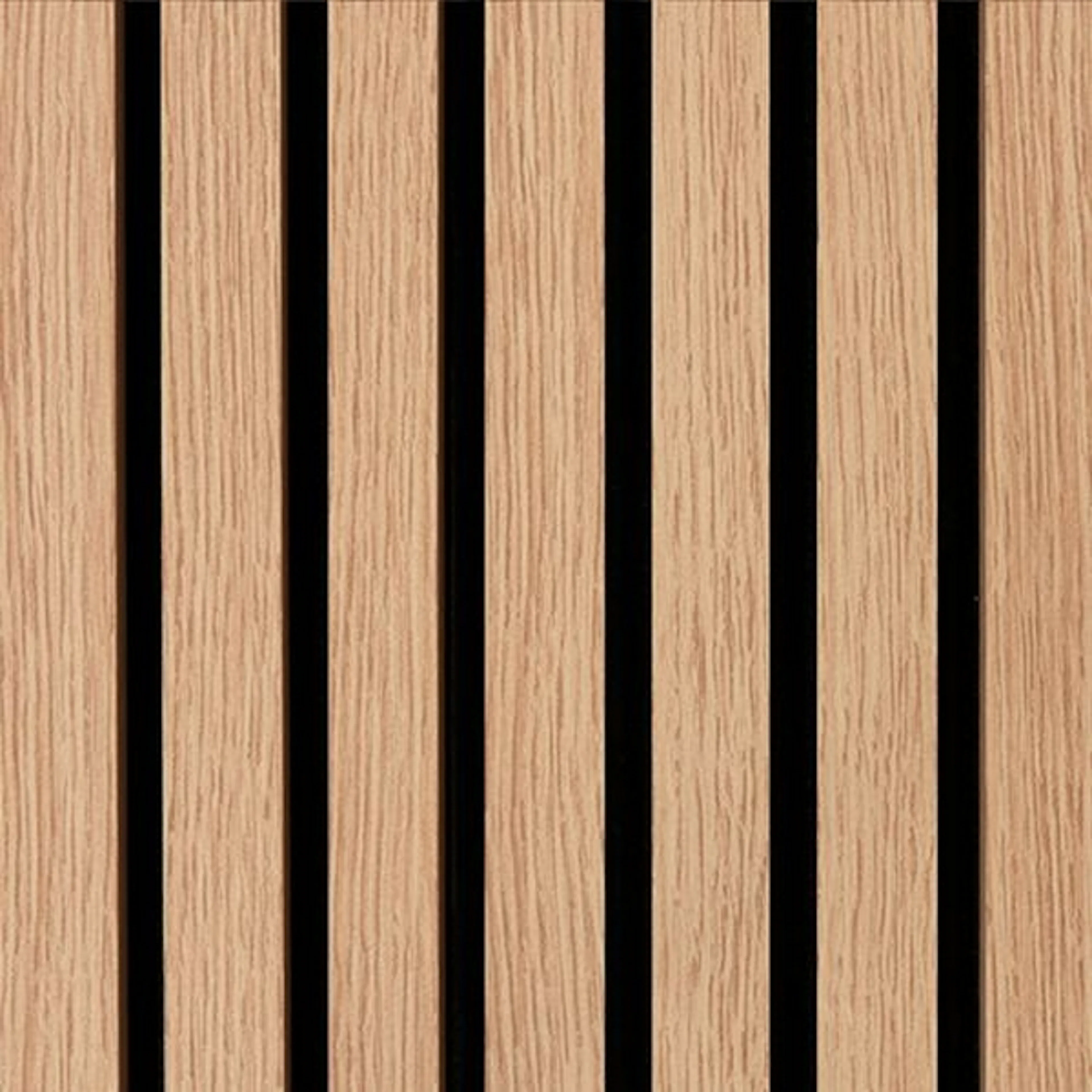 UNIKA 35 Akustikpanel 2,44m - Light oak Utförande: Ljus Ek, Längd: 2440 mm, Bredd: 605 mm