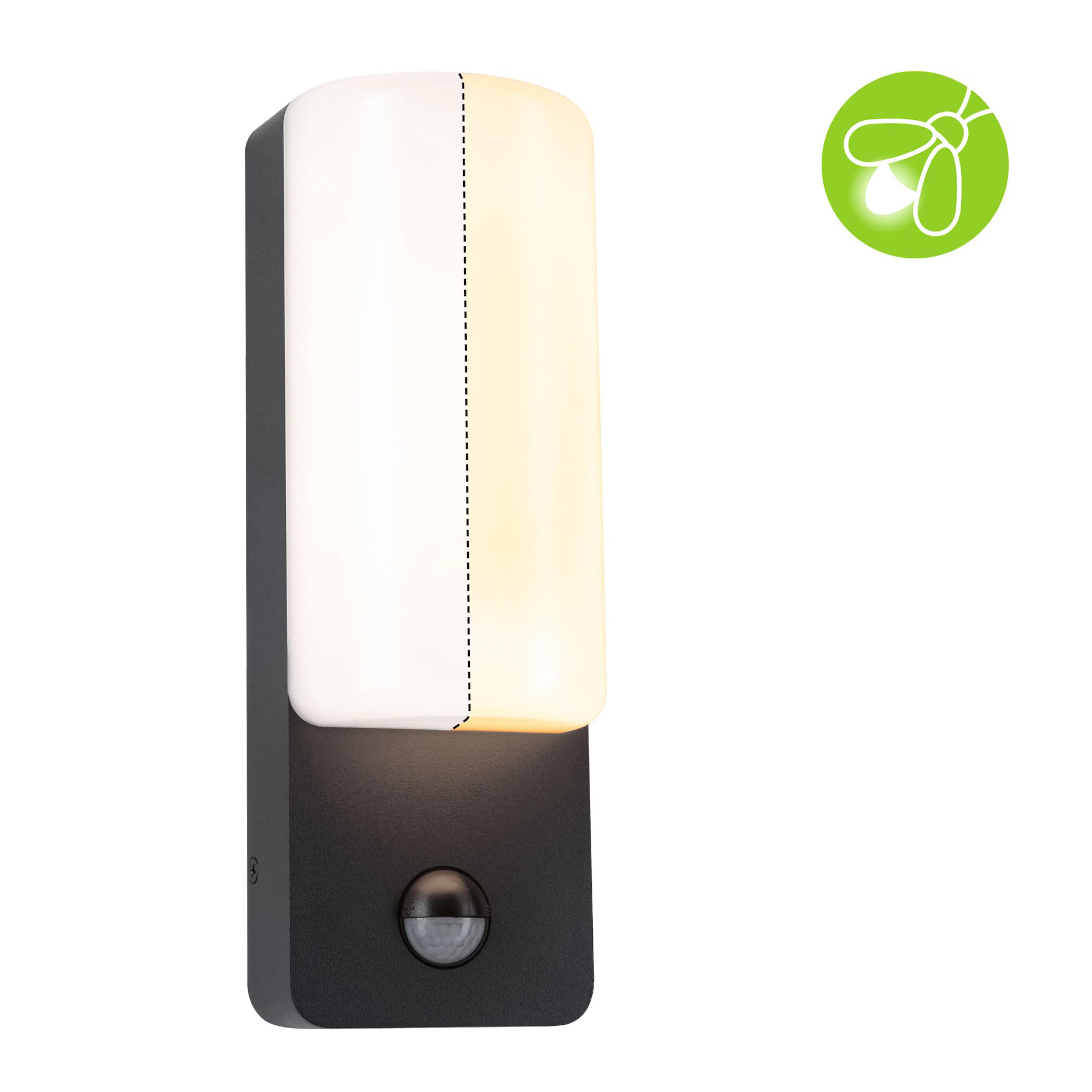 Fasadbelysning LED Paulmann Bonnie Seawater Resistant med Skymningsstyrd rörelsedetektor IP44 230V