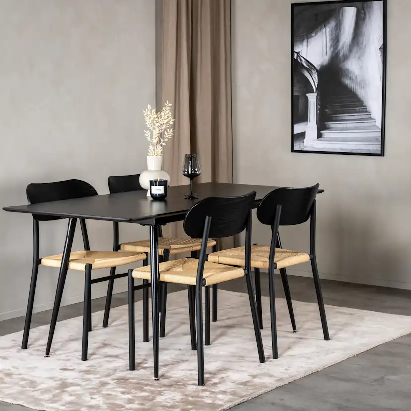 Matgrupp Venture Home Silar med 4st Polly Stolar