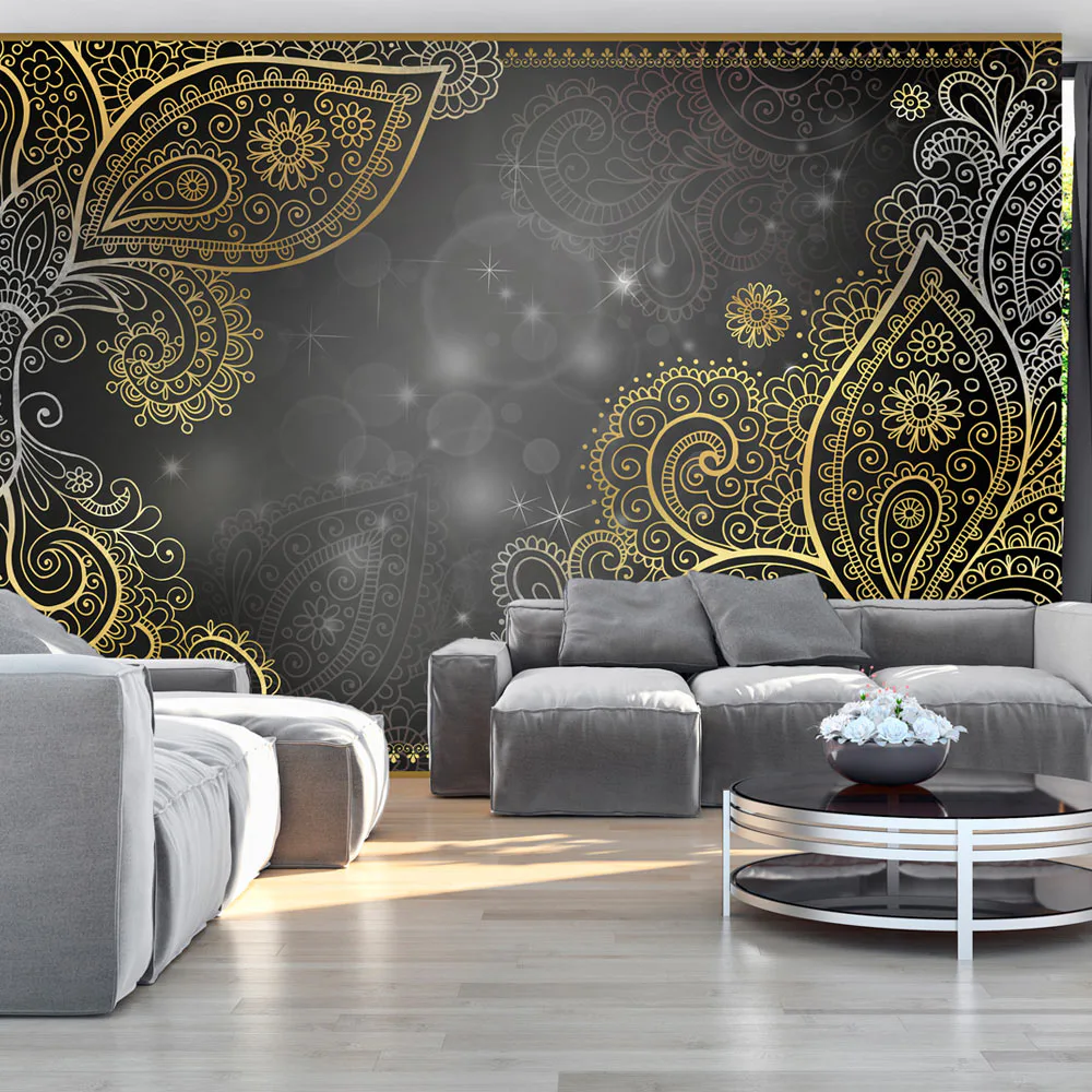 Fototapet Arkiio Självhäftande Gold Orient