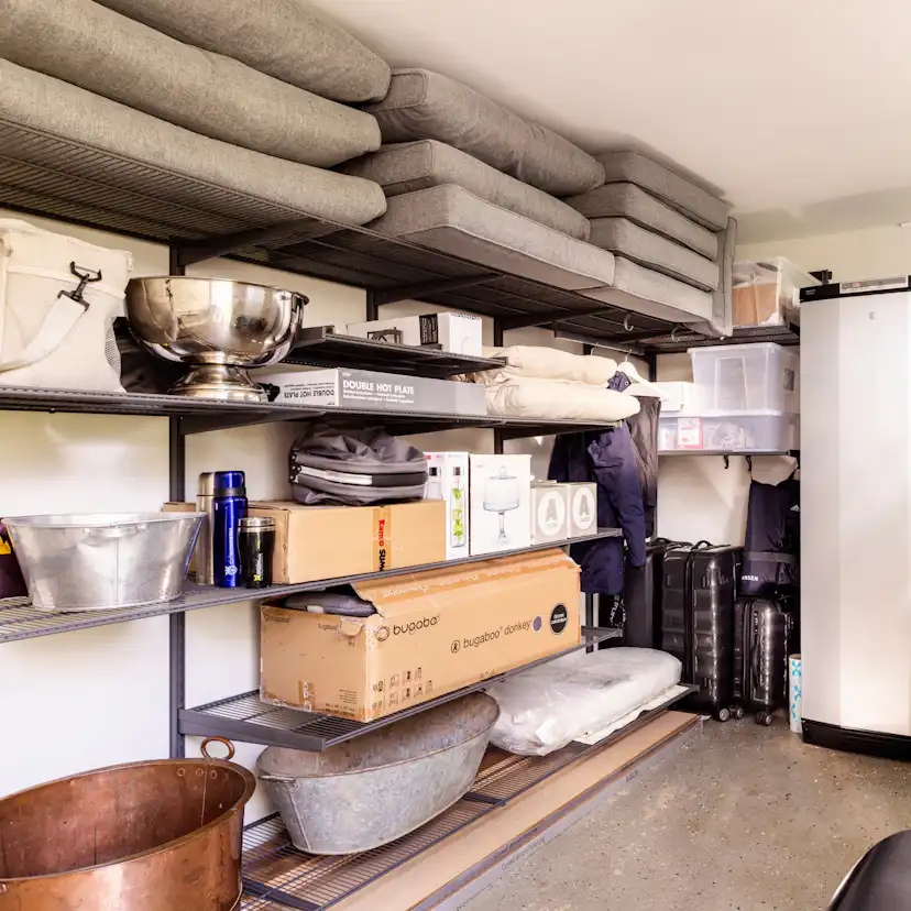 Familjeförvaring Elfa Ready Solution 1 Garage+ B: 1248 mm