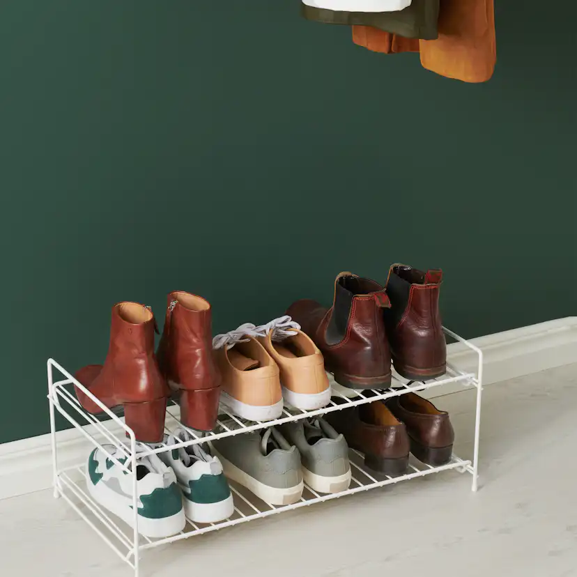 Skohylla Elfa Fristående Vit