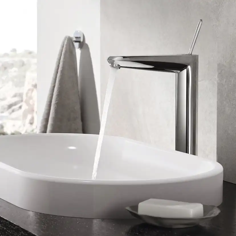 Tvättställsblandare Grohe Eurodisc Joy Xl-size Med Lyftventi Krom