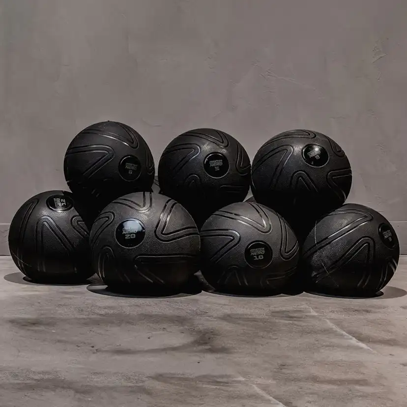 Slam Ball Master Fitness Nero