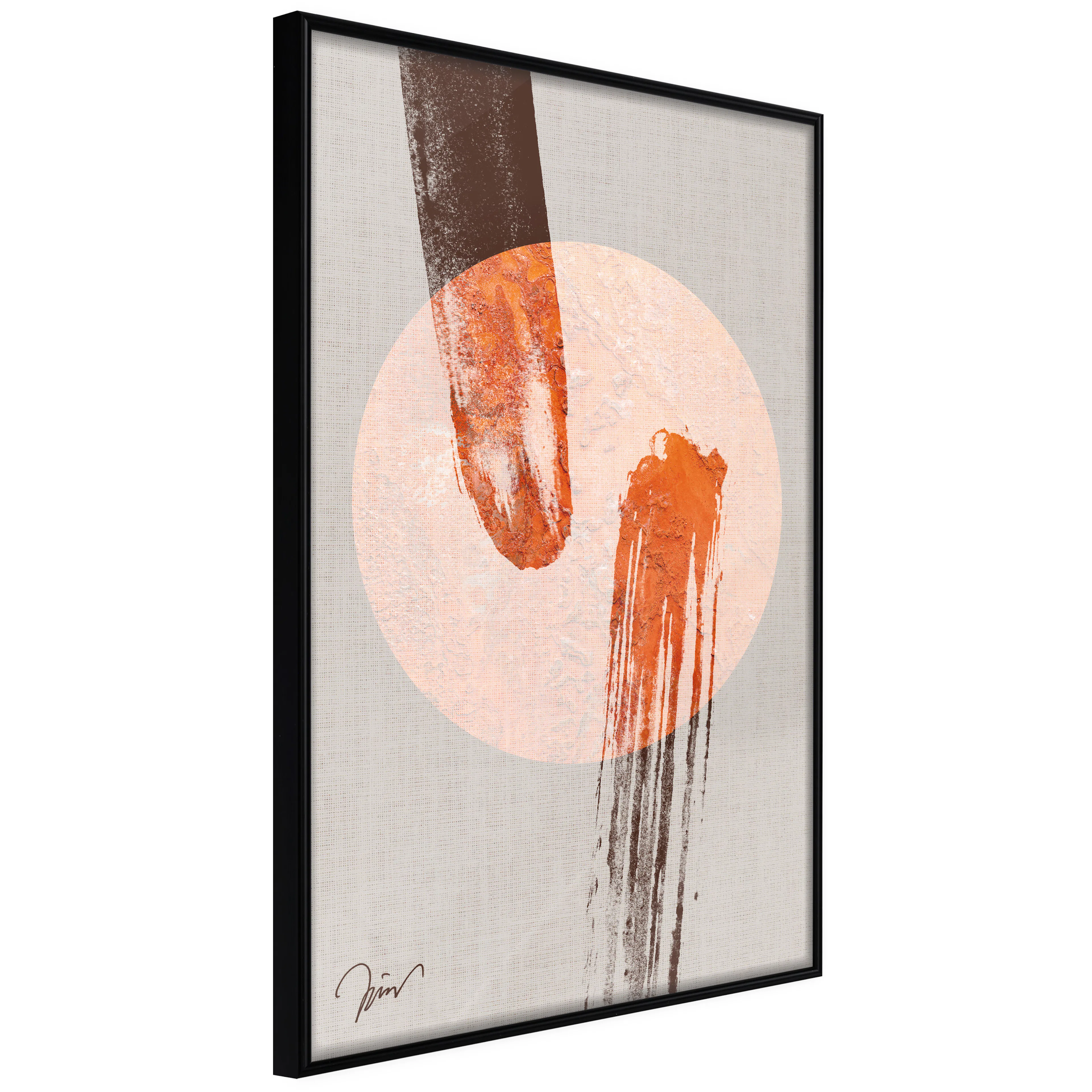 Affisch - Two Comets [Poster] 40x60 Svart ram, 40x60 cm