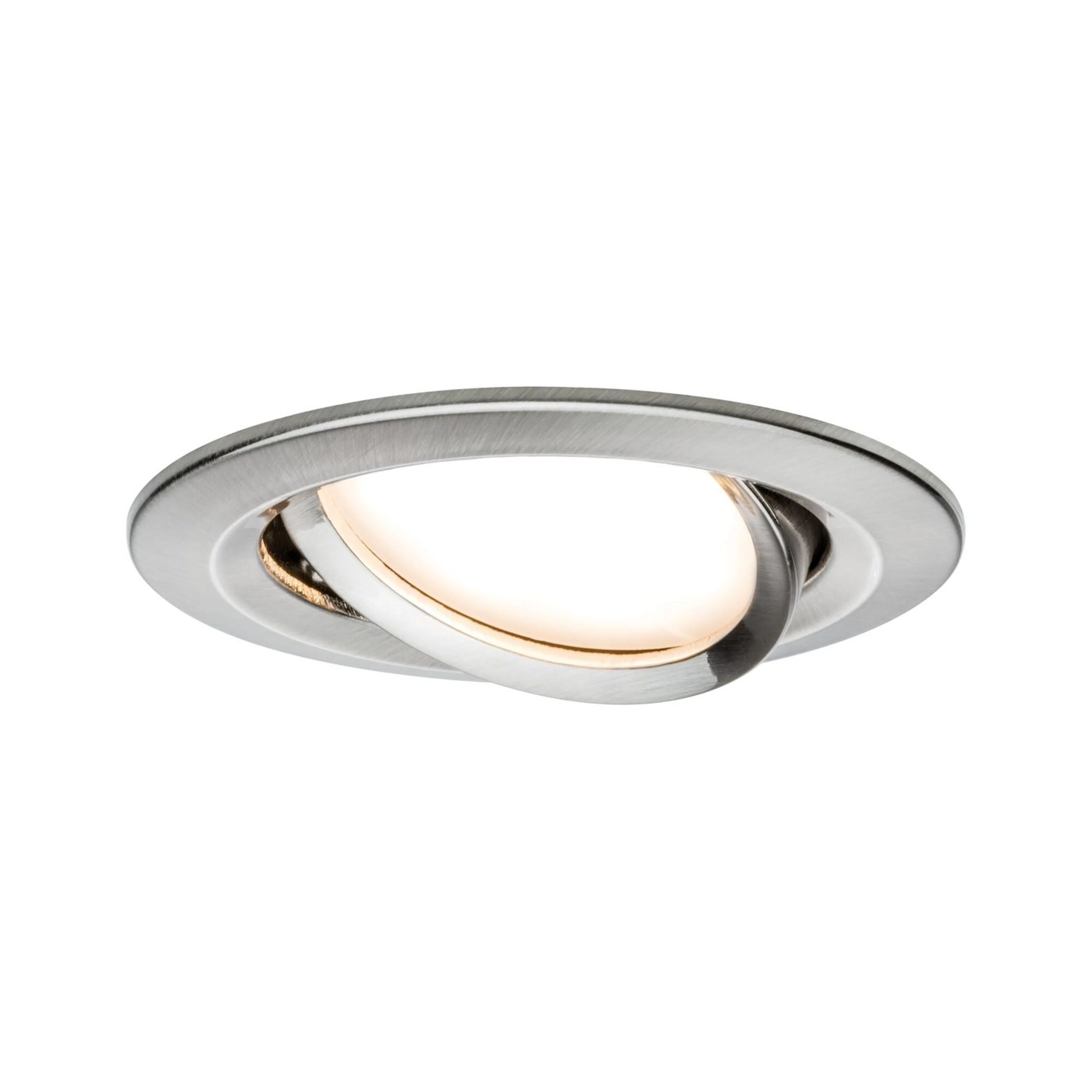 Downlight Paulmann Nova Coin Swivelling Borstat järn, 84 mm, Vridbar, Ja, 1x6 W